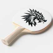 Cabeza de dragón poligonal 卓球ラケット (正面アングル)