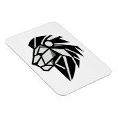 Cabeza de león poligonal マグネット (右側)