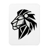 Cabeza de león poligonal マグネット (縦)