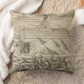 cabiの外の乗組員の殺害そして皮を剥ぐくま、 クッション (ブランケット)