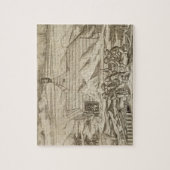 cabiの外の乗組員の殺害そして皮を剥ぐくま、 ジグソーパズル (縦)