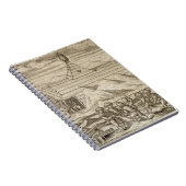 cabiの外の乗組員の殺害そして皮を剥ぐくま、 ノートブック (右側)