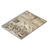 cabiの外の乗組員の殺害そして皮を剥ぐくま、 ノートブック (左側)