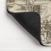 cabiの外の乗組員の殺害そして皮を剥ぐくま、 マウスパッド (コーナー)