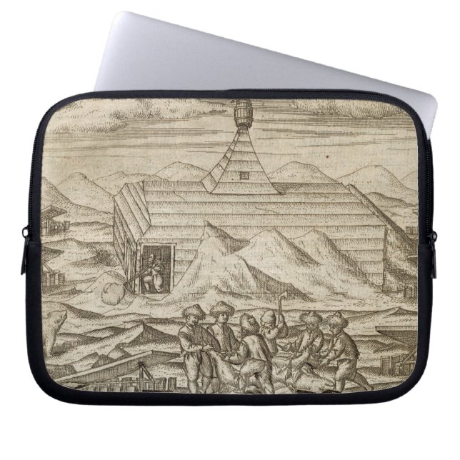 cabiの外の乗組員の殺害そして皮を剥ぐくま、 ラップトップスリーブ (正面)