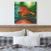 Cabin キャンバスプリント (インサイチュ (寝室))