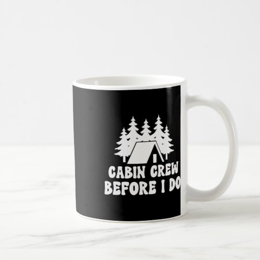 Cabin Crew Before I Do - 花嫁バチェラーキャンプ コーヒーマグカップ (右)