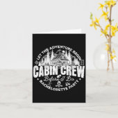 Cabin Crew Before I Do Bachelorette Party Camp Bac カード (黄色い花)