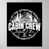 Cabin Crew Before I Do Bachelorette Party Camp Bac ポスター (正面)