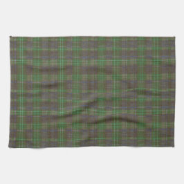 Cabin Forest Green Tartan キッチンタオル