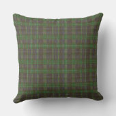 Cabin Forest Green Tartan クッション (裏面)