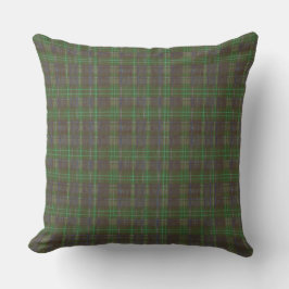 Cabin Forest Green Tartan クッション