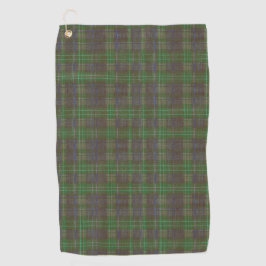 Cabin Forest Green Tartan ゴルフタオル