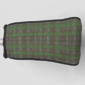 Cabin Forest Green Tartan ゴルフヘッドカバー (正面)