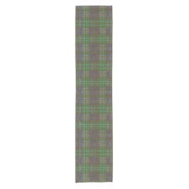 Cabin Forest Green Tartan ショートテーブルランナー
