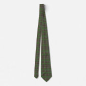 Cabin Forest Green Tartan ネクタイ (裏面)