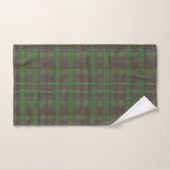 Cabin Forest Green Tartan バスタオルセット (ハンドタオル)