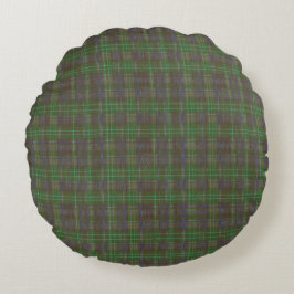 Cabin Forest Green Tartan ラウンドクッション