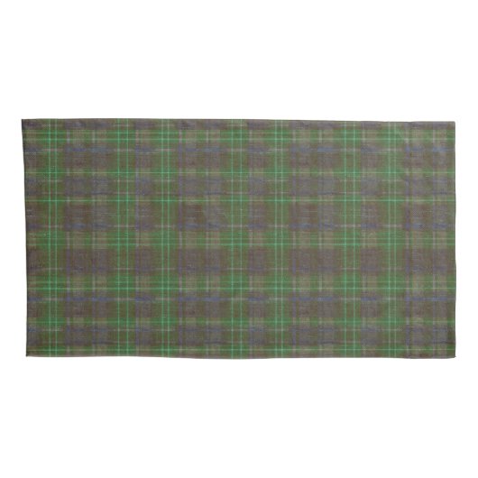 Cabin Forest Green Tartan 枕カバー (裏面-右)