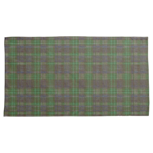 Cabin Forest Green Tartan 枕カバー (正面右)