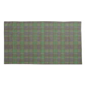 Cabin Forest Green Tartan 枕カバー (裏面-左)