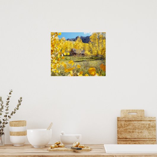 Cabin in Aspens ポスター (キッチン)