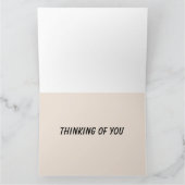 CABIN IN WOODS ART THINKING OF YOU CARDS カード (内部)