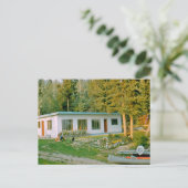 Cabin on Bednesti Lake 1961はがき ポストカード (スタンド正面)