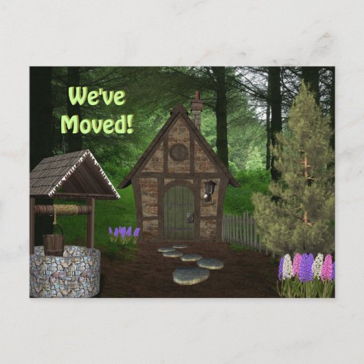 Cabin the Woods Moving Noticeはがき 案内ポストカード (正面)