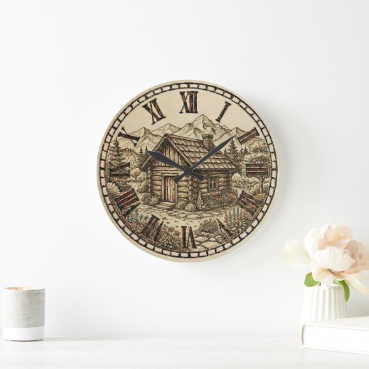 Cabin Wall Clock ラージ壁時計 (ホーム)
