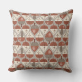 Cabincore Autumnal Stripes クッション (正面)