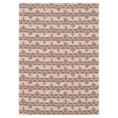 Cabincore Autumnal Stripes テーブルクロス (正面)