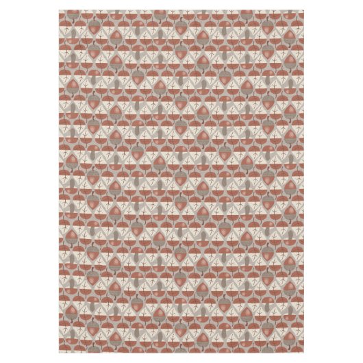 Cabincore Autumnal Stripes テーブルクロス (正面)