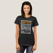 Cabinet Maker Because Miracle Worker Men Women  1 Tシャツ (正面フル)
