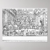 Cabinet of physics, 1687 ポスター (正面)