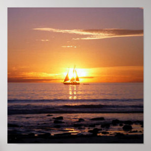 Cable Beach Sunset ポスター
