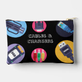 Cables & chargers Pouch アクセサリーポーチ (裏面)