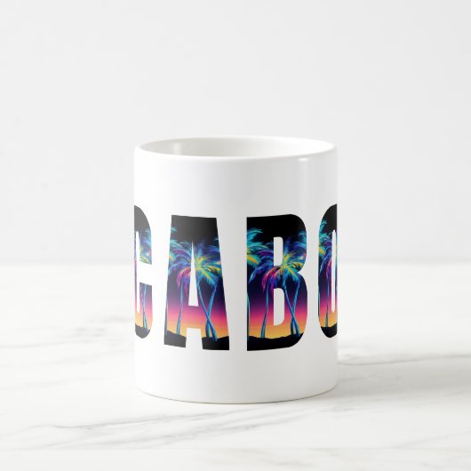 Cabo Palms コーヒーマグカップ (中央)