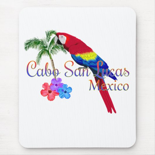 Cabo San Lucasの熱帯ビーチ マウスパッド (正面)