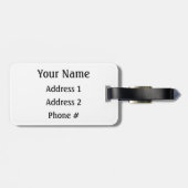 Cabo San Lucasの荷物のラベル ラゲッジタグ (裏面横)