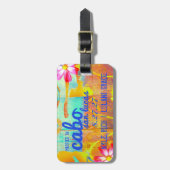 CABO SAN LUCASの荷物のラベル ラゲッジタグ (正面縦)