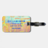 CABO SAN LUCASの荷物のラベル ラゲッジタグ (裏面横)