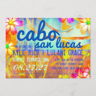 CABO SAN LUCASの行先の招待状 招待状