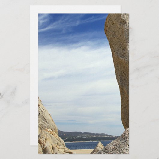 Cabo San Lucasメキシコの文房具 便箋 (正面/裏面)