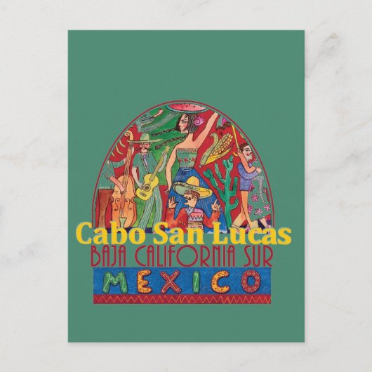 CABO SAN LUCASメキシコハガキ ポストカード (正面)