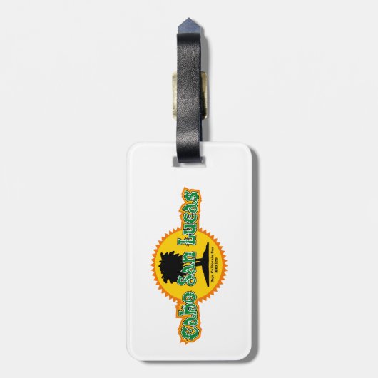 Cabo San Lucas日曜日 ラゲッジタグ (裏面縦)