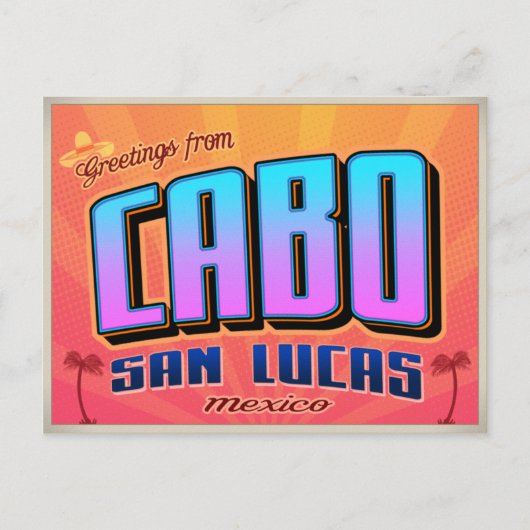 CABO SAN LUCAS ポストカード (正面)