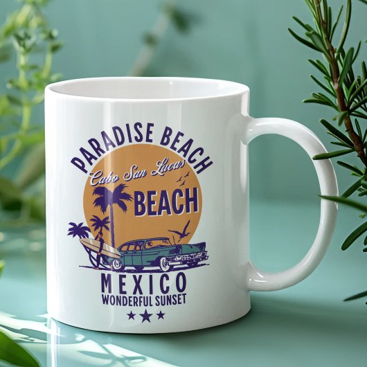 Cabo San Lucas Beach Mexico | Mexican Paradise コーヒーマグカップ