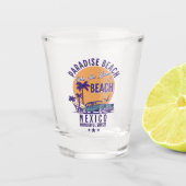 Cabo San Lucas Beach Mexico | Mexican Paradise ショットグラス (正面)