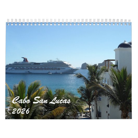 Cabo San Lucas Calendar  カレンダー (カバー)